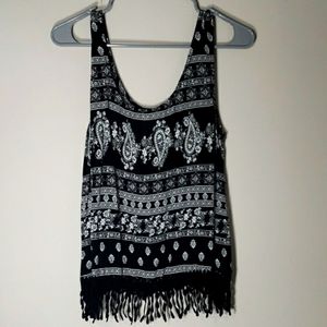 Xhilaration Paisley Tank
